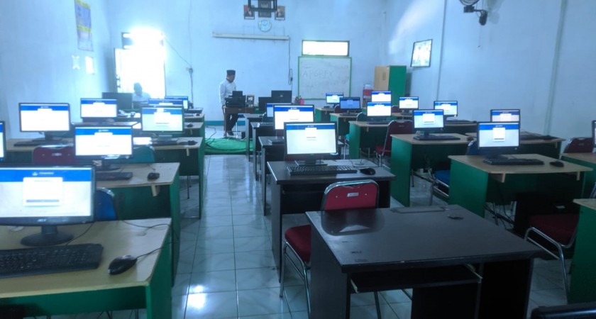 MANU Adakan ANBK 2023 secara Mandiri dengan Lancar