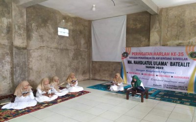 Meriah, MA. Nahdlatul Ulama' Peringati Harlah ke-35